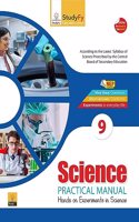 StudyFy CBSE Class 9th Science Lab Manual for 2024 Exam