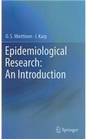 Epidemiological Research: An Introduction