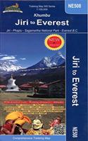 Jiri to Everest (Khumbu) 1 : 100 000: Jiri - Phaplu - Sagamartha National Park - Everest B.C.