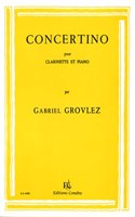 Concertino (clarinet and piano)
