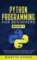 Python Programming for Beginners - Book 1