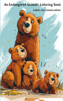 Endangered Animals Coloring Book