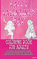Valentine's Day Coloring Book For Adults