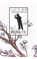 Dart Punkte: Spielblock um deine Punkte zu notieren - mit Dart Outs - Training oder Turnier - Crickets - 301, 501, 701 - Scorer Book