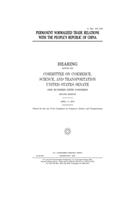 Permanent normalized trade relations with the People's Republic of China
