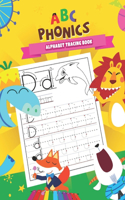 ABC Phonics Alphabet Tracing Book