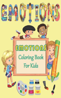 Emotions Coloring Book For Kids
