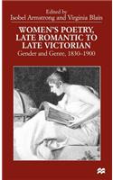 Women’s Poetry, Late Romantic to Late Victorian