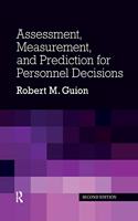 Assessment, Measurement, and Prediction for Personnel Decisions