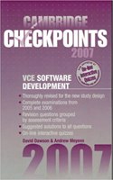 Cambridge Checkpoints VCE Software Development 2007