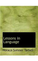 Lessons in Language: (English)