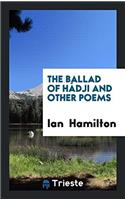 The Ballad of Hádji and Other Poems