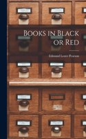 Books in Black or Red