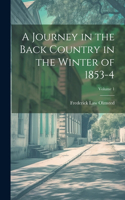 Journey in the Back Country in the Winter of 1853-4; Volume 1
