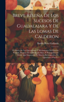 Breve Reseña De Los Sucesos De Guadalajara Y De Las Lomas De Calderon; O, Diario De Las Operaciones Y Movimientos Del Ejército Federal, Despues De La Btalla De Silao, Y Principalmente Desde Que Emprendió Su Marcha Retrospectiva De Querétaro Á La C.