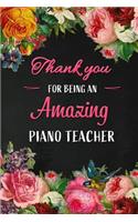 Thank you for being an Amazing Piano Teacher