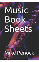 Music Book Sheets