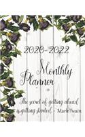 2020-2022 Monthly Planner The Secret Of Getting Ahead Is Getting Started