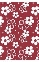 Cute Floral Pattern Notebook
