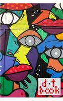 The Dot Book - A Dot Grid Notebook for Graphic Designers - Graffiti Series - 012: (12 Dot Book Graffiti)