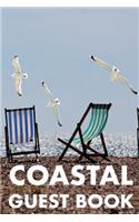 Coastal Guest Book: Guest Reviews for Airbnb, Homeaway, Bookings, Hotels, Cafe, B&b, Motel - Feedback & Reviews from Guests, 100 Page. Great Gift Idea for Airbnb Hosts,
