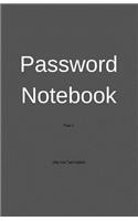 Password Notebook