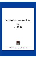 Sermoens Varios, Part 2 (1725): (Not Applicable)