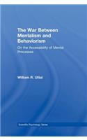 War Between Mentalism and Behaviorism