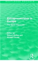 Entrepreneurship in Europe (Routledge Revivals)