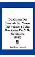 Die Gesetze Des Franzosischen Verses