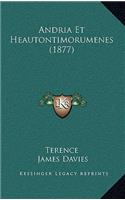 Andria Et Heautontimorumenes (1877)
