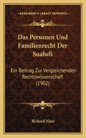 Personen Und Familienrecht Der Suaheli