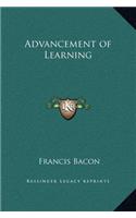 Advancement of Learning