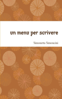 Menu per Scrivere