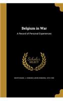 Belgium in War