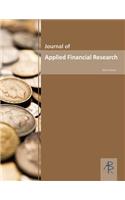 Journal of Applied Financial Research Volume I 2013