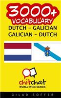 3000+ Dutch - Galician Galician - Dutch Vocabulary