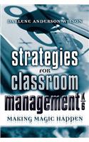 Strategies for Classroom Management, K-6