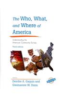 Who, What, and Where of America