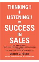 Thinking!! + Listening!! = Success in Sales