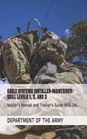 Cable Systems Installer-Maintainer: SKILL LEVELS 1, 2, AND 3: Soldier's Manual and Trainer's Guide MOS 25L