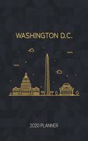 Washington 2020 Planner: Weekly & Daily - Dated With To Do Notes And Inspirational Quotes(176 Minimalist City Skyline Calendar Diary Book)