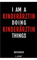 Notizbuch für Kinderärzte / Kinderarzt / Kinderärztin