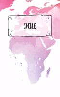 Chile: Dotted Travel Diary Notebook or Journey Dotted Grid Journal - Holiday Trip Pocketbook for Men and Women with Dots