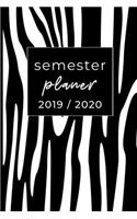 Semester Planer 2019 / 2020: A5 Coole Geschenkidee KALENDER zum Studium - Notizbuch für Studenten - Studienbeginn - Erstes Semester - Pruefung - Geburtstag - Terminkalender
