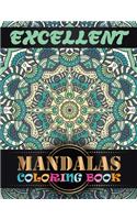 Excellent Mandalas Coloring Book