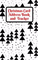 Christmas Card Address Book and Tracker