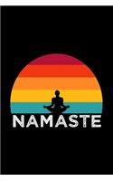 Namaste Yoga Yogi Notebook: Blank Lined Journal (Best Yoga Family or Friend Gift): 6 x 9 inches // 120 Lined Blank Pages // College Ruled