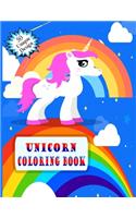 Unicorn coloring book: awesome unicorn coloring books for kids(ages 4 to 10)-children coloring book-50 unique design -large (8.5x11)