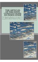 Articles of the State Constitutions: An Index Guide: New England (Region 1): Connecticut, Maine, Massachusetts, New Hampshire, Rhode Island, and Vermont